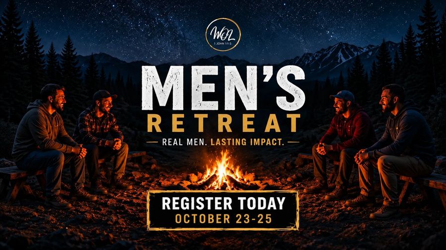 Men's Retreat, October 23-25: register today